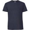 Fruit of the Loom Tričko Iconic 195 T, krátký rukáv, pánské COT-161422a3604 XL Navy deep