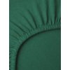 MKLozkoviny.sk Jersey plachta Classic tmavo zelená 220x200