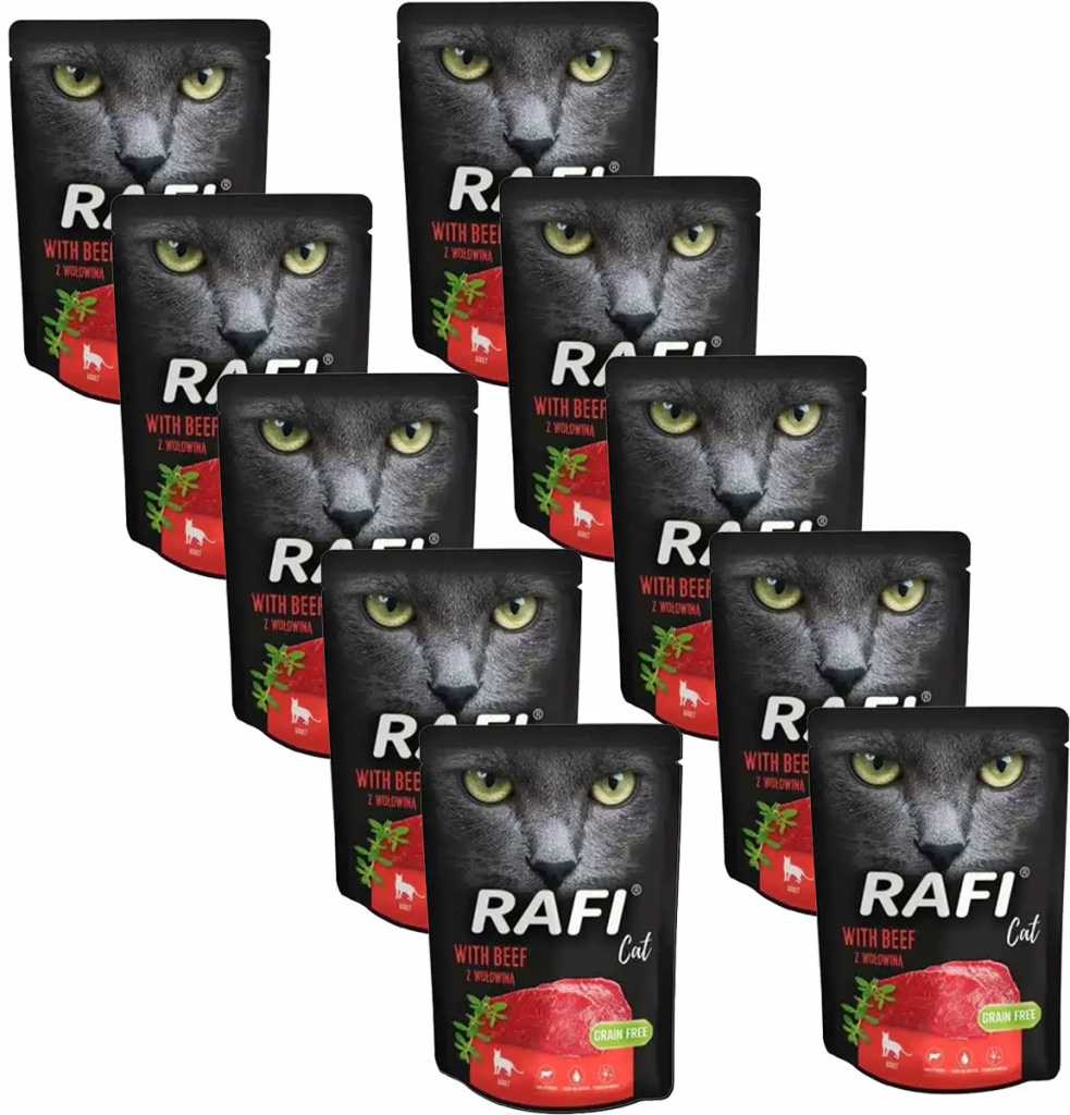 Rafi Cat hovädzia kapsička 10 x 300 g