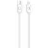 ALIGATOR Datový kabel POWER 3A, USB-C/microUSB bílý (DATKP42)