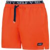 Pánské plavky SM25-26 Summer Shorts neonově oranžové - Self M
