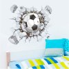 IZMAEL Samolepka na stenu/Tapeta Futbalová Lopta 40 x 50