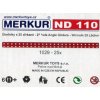 Merkur náhradné diely ND110 dlhé uholníky 25 dierok