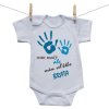 Boodyy Body s krátkym rukávom Som malý ale mám veľkého brata 56 (0-2 mesiace)