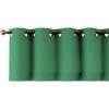 Dekoria Krátky záves na kolieskach, fľašovo zelená, 390 x 40 cm, Loneta, 133-18