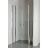 ARTTEC Dvojkrídlové sprchové dvere do výklenku SALOON F 8 hroznové sklo 112-117 x 195 cm XSAL0067