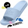 PLÁŽOVÉ ŠĽAPKY KUBOTA PLAIN DÁMSKE 36 MODRÉ + SADA NÁLEPIEK 36