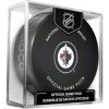 InGlasCo / Sherwood Fanúšikovský puk NHL Official Game Puck Winnipeg Jets
