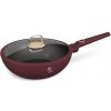 BERLINGERHAUS Panvica wok s pokrievkou a titánovým povrchom 28 cm Leonardo Collection