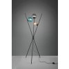 TRIO 403400317 Lance Stojanová lampa 600mm E14 3X28W Čierna matná, viacfarebná