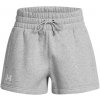 Dámske športové kraťasy Under Armour ICON FLEECE BOXER SHORTS W sivé 1382725-011 - L