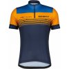 SCOTT Cyklistický dres s krátkym rukávom - RC TEAM 20 SS - modrá/oranžová S