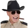 Kovbojský klobúk šerifa čierny divoký západ
