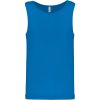 Kariban Tílko PA441, sportovní, bez rukávu, pánské COT20P44109400-aqua blue XS Modrá aqua