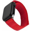 Fixed Nylon Sporty Strap nylonový remienok pre Apple Watch 42/44/45mm, červený FIXNST2-434-RD