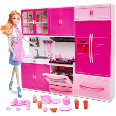 FunPlay FP-6783 Plastová kuchynka pre bábiky 13x6x31 cm ružová od 27,99 € -  Heureka.sk