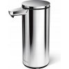 Bezkontaktný dávkovač mydla stojaci Simplehuman 266 ml strieborný