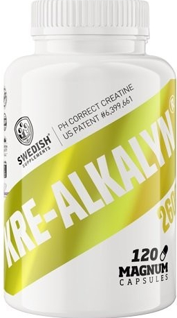 Swedish Supplements Kre-Alkalyn 2600 120 kapsúl