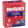 Huggies Overnights Pants 6, 15-25kg 22 pcs nohavičkové plienky nočné