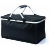 Nákupný, piknikový termo košík, čierny (KOSS56)