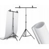 SET NA TELO TYP T POZADIE PVC 100 x 200 cm BIELA