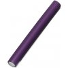 Papiloty - flexibilné penové natáčky na vlasy 8026 - 18 cm, hrúbka 20 mm, 12 ks/bal - fialové