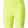 Dámske kraťasy Puma, LIGA BASELAYER SHORT TIGHT PKN žltá,strieborná XL
