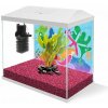 Aquael Leddy Mini akvarijný set biely 19 l