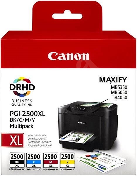 Canon PGI-2500XL BK/C/M/Y Multipack - originálny od 73,25 € - Heureka.sk