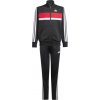 Chlapčenská súprava adidas, 3 STRIPES TIBERIO čierna,biela,červená 128