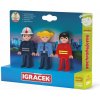 Efko Igráček Trio Zachraňujeme - Hasič, Policajt a Záchranár