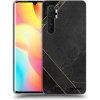 Picasee silikónový čierny obal pre Xiaomi Mi Note 10 Lite - Black tile
