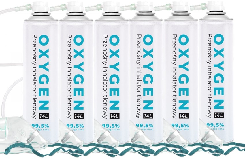 Oxygen Prenosná kyslíková fľaša Oxygen 99,5% 14 l (6ks) 84L od 55,8 € -  Heureka.sk