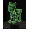 Beling 3D lampa, Paw patrol Marshall, 16 farebná, PS28