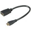 Redukcia OEM HDMI -> mini HDMI 1080p káblová 0,25m