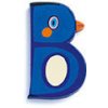 DJECO B: drevené písmeno zvieratko
