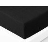 XPOSE® Froté plachta Exclusive - čierna 160x200 cm, Froté