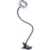 Solight Solight WO66-B- LED Stmievateľná stolová lampa s klipom LED/8W/230V 3000/4000/5000K čierna SL1497 + záruka 3 roky zadarmo + záruka 3 roky zadarmo
