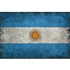 Ceduľa Argentina vlajka 30cm x 20cm Plechová tabuľa