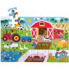 Bigjigs Toys Podlahové puzzle Farma 48 dielikov