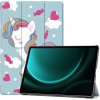 VSETKONAMOBIL 65793 ART Zaklápacie puzdro pre Samsung Galaxy Tab S9 FE+ UNICORN