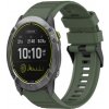 PROTEMIO 55225 SILICONE Remienok pre Garmin Enduro 2 / Tactix 7 tmavozelený