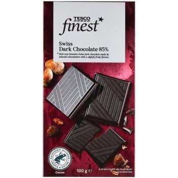 Tesco Finest Horká čokoláda 85% 100 g od 1,79 € - Heureka.sk