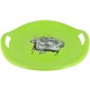 Sánkovací tanier Baby Mix 60 cm Snowflake MUSIC zelený