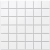 Keramická mozaika Szklane Mozaiki 30 x 30 cm biela