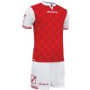 Futbalový set dres + šortky Givova Kit Competition, biela / červená Veľkosť: XL