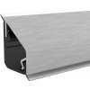 Cucine Ukončovacia lišta nástenná, nerez, 640 × 24 × 16 mm, 5116017