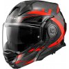 Výklopná moto prilba LS2 FF901 Advant X Carbon Future Gl Red P/J XL (61-62)