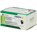 Toner Lexmark 71B20Y0 - originálny