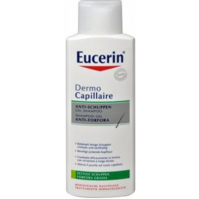 Eucerin DermoCapillaire - Gélový šampón proti mastným lupinám 250 ml